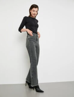 Taifun Flared Jeans Mit Saumschlitzen -Gerry Weber Verkäufe flared jeans mit saumschlitzen 102