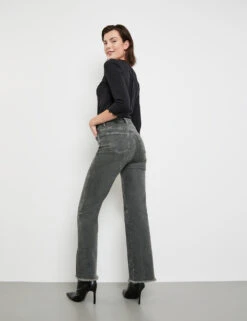 Taifun Flared Jeans Mit Saumschlitzen -Gerry Weber Verkäufe flared jeans mit saumschlitzen 104