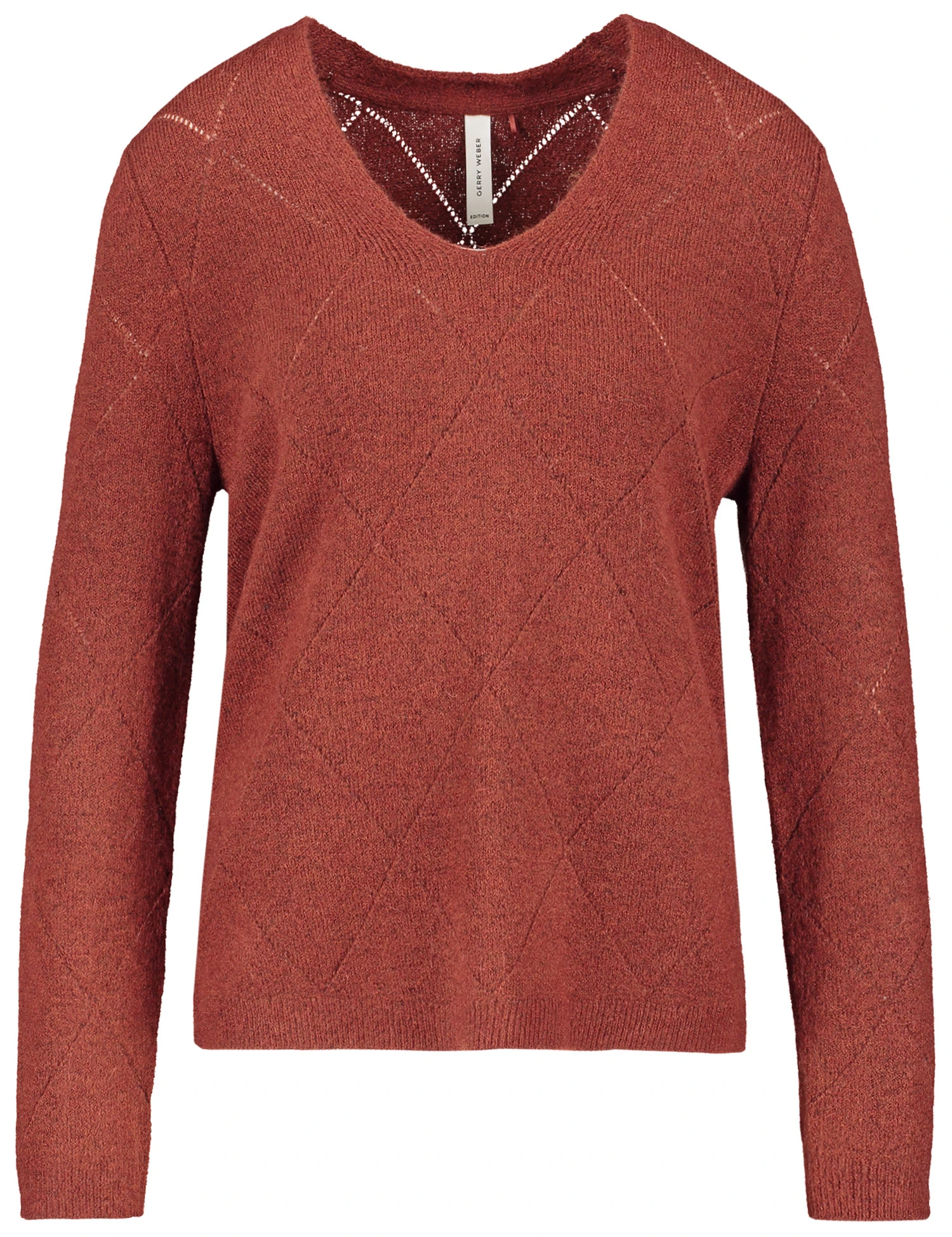 Gerry Weber Flauschiger Pullover Mit Ajour-Details 4 Gerry Weber Flauschiger Pullover Mit Ajour-Details – Bild 2