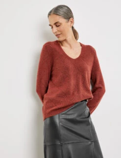 Gerry Weber Flauschiger Pullover Mit Ajour-Details 13 Gerry Weber Flauschiger Pullover Mit Ajour-Details -Gerry Weber Verkäufe flauschiger pullover mit ajour details 102