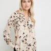 Taifun Fließende Bluse Mit Allover-Dessin -Gerry Weber Verkäufe fliessende bluse mit allover dessin 110