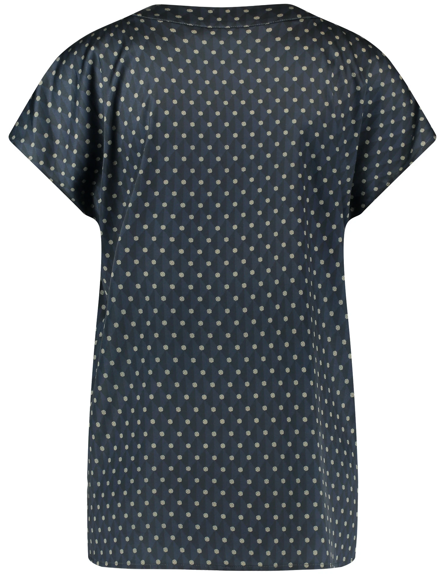 Gerry Weber Fließende Kurzarmbluse Mit Grafischem Muster 5 Gerry Weber Fließende Kurzarmbluse Mit Grafischem Muster – Bild 3