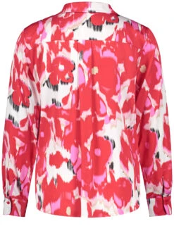 Taifun Fließende Langarmbluse Mit Allover-Print -Gerry Weber Verkäufe fliessende langarmbluse mit allover print 03