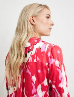 Taifun Fließende Langarmbluse Mit Allover-Print -Gerry Weber Verkäufe fliessende langarmbluse mit allover print 100