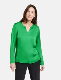 Gerry Weber Fließendes Langarm Blusenshirt 13 Gerry Weber Fließendes Langarm Blusenshirt -Gerry Weber Verkäufe fliessendes langarm blusenshirt 01