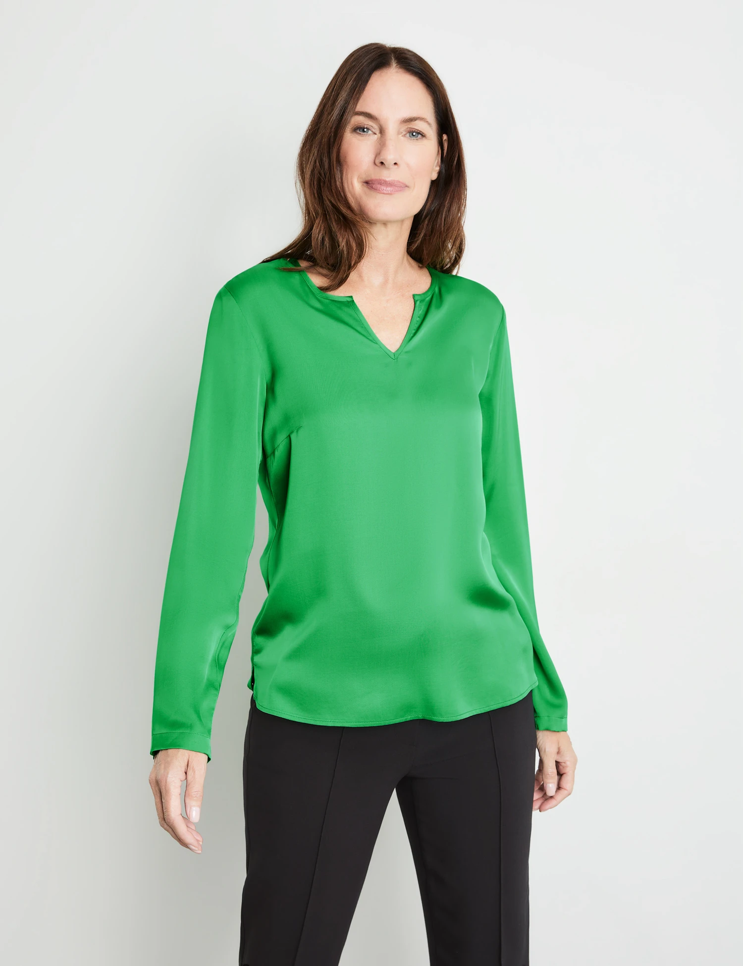 Gerry Weber Fließendes Langarm Blusenshirt 3 Gerry Weber Fließendes Langarm Blusenshirt