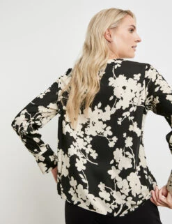 Taifun Floral Gemusterte Langarmbluse Mit Aufspringender Falte 12 Taifun Floral Gemusterte Langarmbluse Mit Aufspringender Falte -Gerry Weber Verkäufe floral gemusterte langarmbluse mit aufspringender falte 104