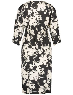 Taifun Floral Gemustertes Kleid Mit Elastischem Taillenband -Gerry Weber Verkäufe floral gemustertes kleid mit elastischem taillenband 03