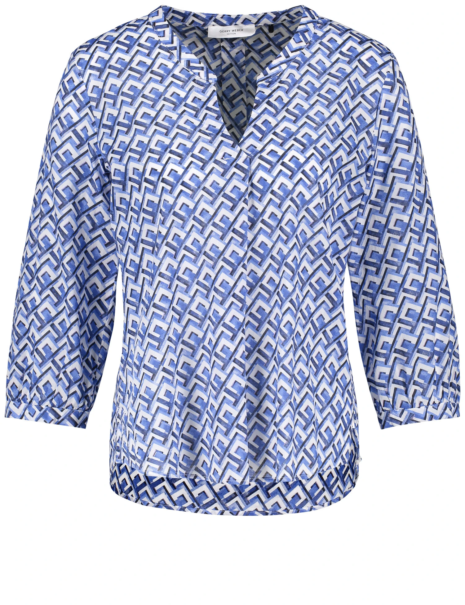 Gerry Weber Gemusterte 3/4 Arm Bluse 4 Gerry Weber Gemusterte 3/4 Arm Bluse – Bild 2
