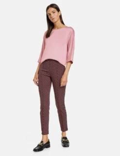 Gerry Weber Gemusterte 7/8 Stretchhose Slim Fit 15 Gerry Weber Gemusterte 7/8 Stretchhose Slim Fit -Gerry Weber Verkäufe gemusterte 78 stretchhose slim fit 01