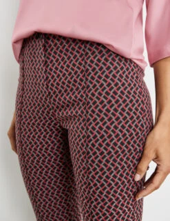 Gerry Weber Gemusterte 7/8 Stretchhose Slim Fit 12 Gerry Weber Gemusterte 7/8 Stretchhose Slim Fit -Gerry Weber Verkäufe gemusterte 78 stretchhose slim fit 100