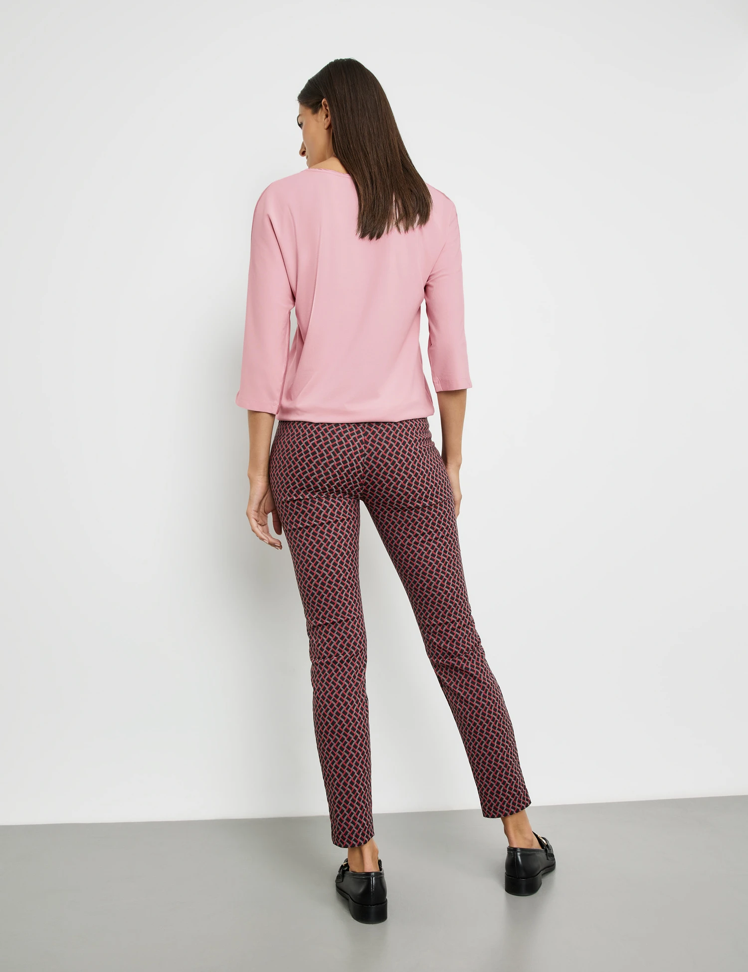 Gerry Weber Gemusterte 7/8 Stretchhose Slim Fit 8 Gerry Weber Gemusterte 7/8 Stretchhose Slim Fit – Bild 6