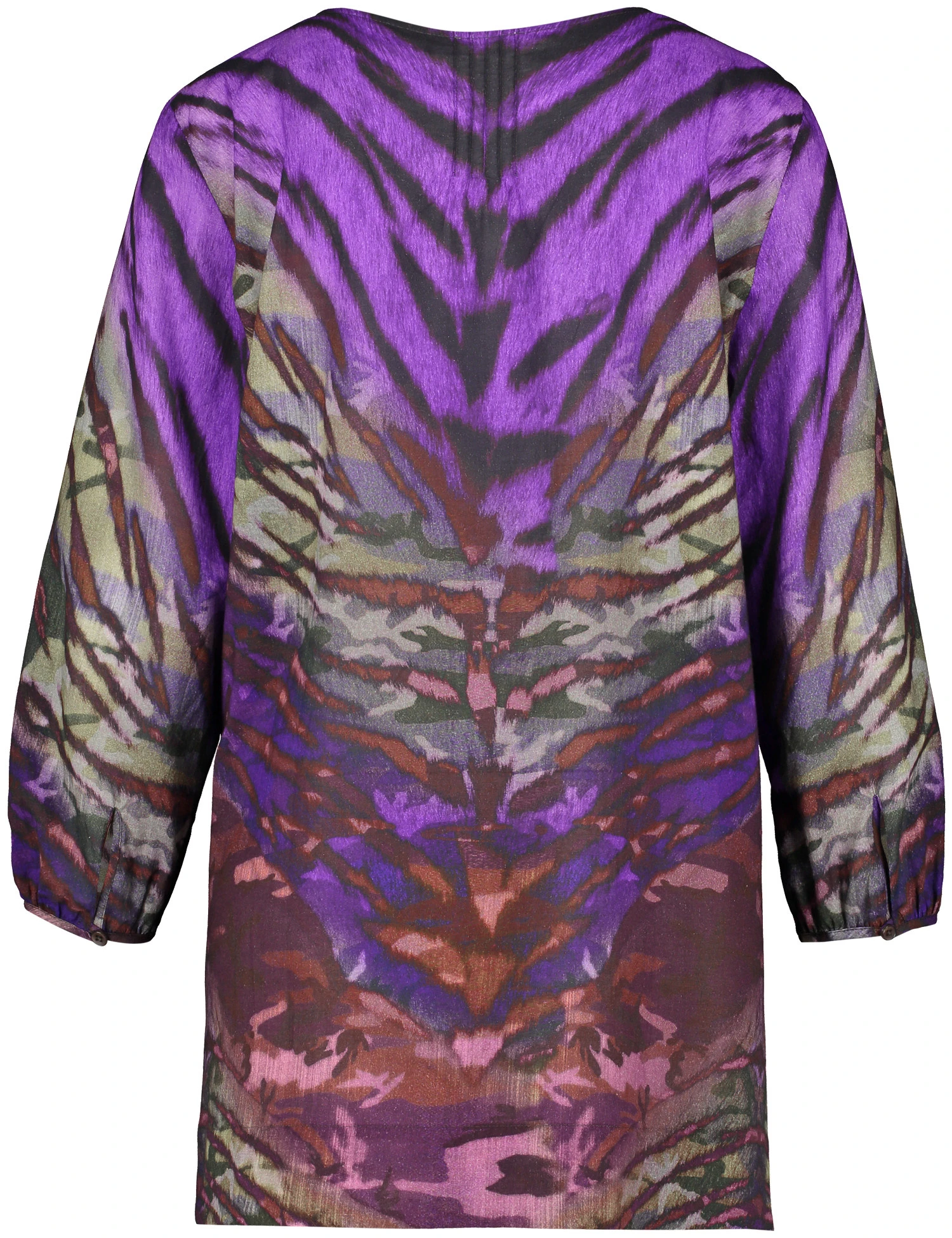 Gerry Weber Gemusterte Longbluse Mit Biesen 5 Gerry Weber Gemusterte Longbluse Mit Biesen – Bild 3