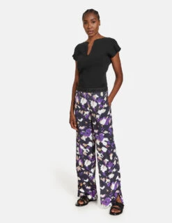 Gerry Weber Gemusterte Schlupfhose Wide Leg 13 Gerry Weber Gemusterte Schlupfhose Wide Leg -Gerry Weber Verkäufe gemusterte schlupfhose wide leg 01