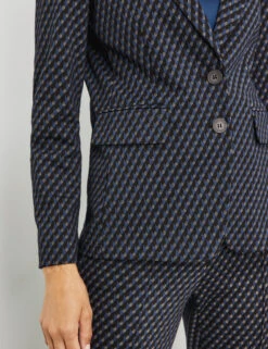 Gerry Weber Gemusterter Blazer Mit Pattentaschen 12 Gerry Weber Gemusterter Blazer Mit Pattentaschen -Gerry Weber Verkäufe gemusterter blazer mit pattentaschen 100