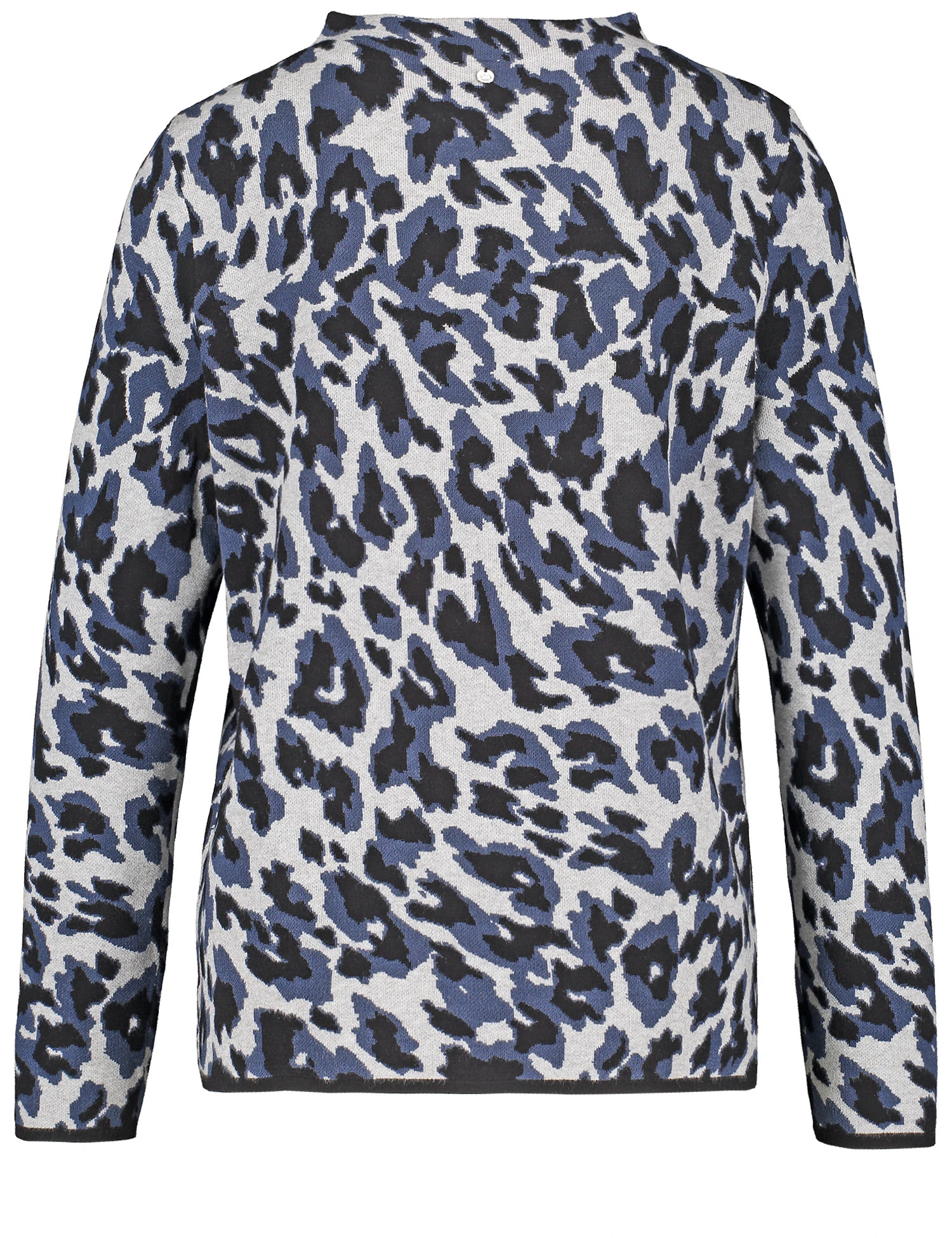 Gerry Weber Gemusterter Pullover Mit Kurzem Stehkragen 5 Gerry Weber Gemusterter Pullover Mit Kurzem Stehkragen – Bild 3