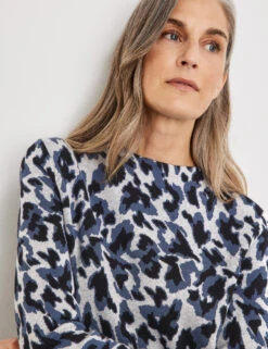 Gerry Weber Gemusterter Pullover Mit Kurzem Stehkragen 12 Gerry Weber Gemusterter Pullover Mit Kurzem Stehkragen -Gerry Weber Verkäufe gemusterter pullover mit kurzem stehkragen 100