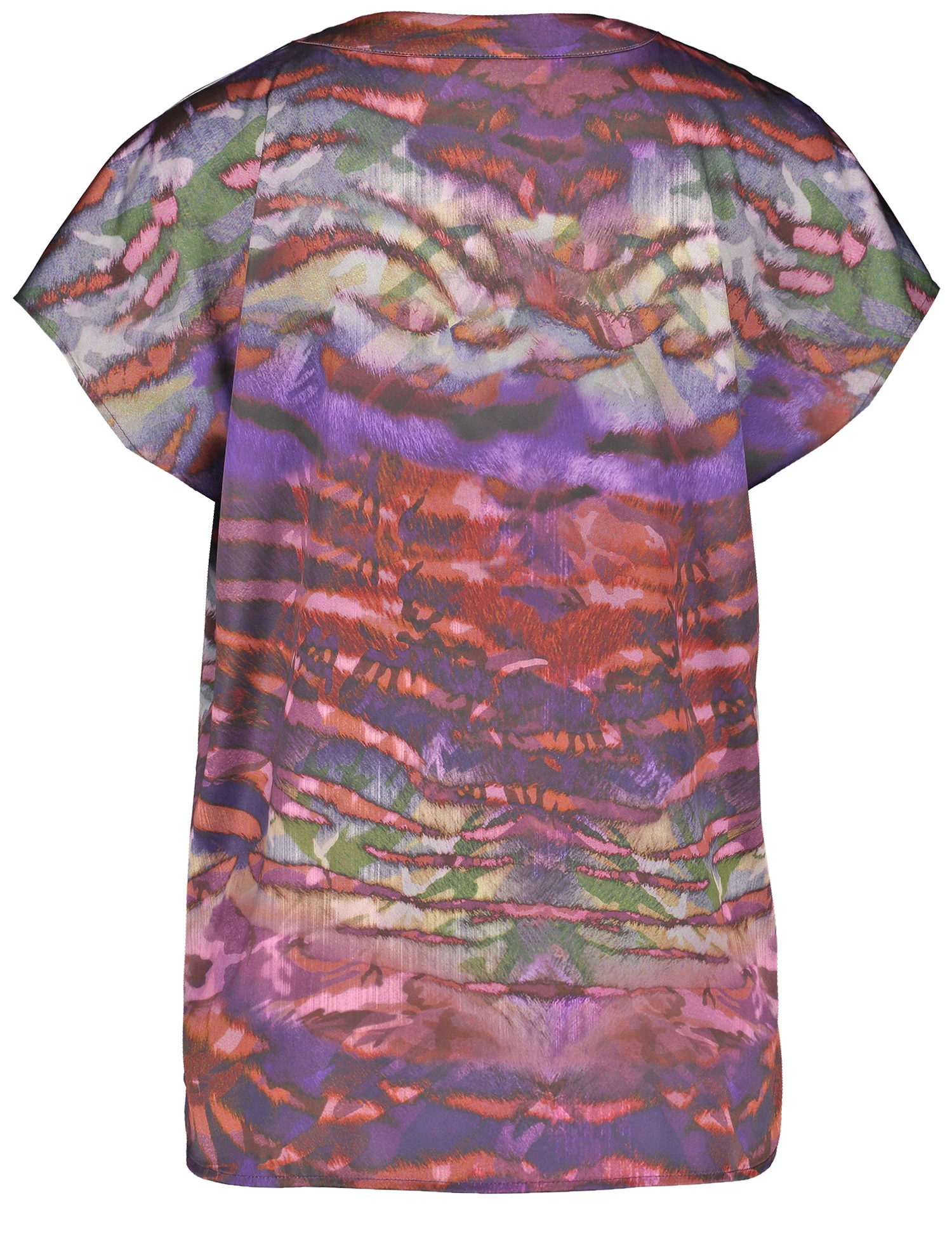 Gerry Weber Gemustertes Blusenshirt Mit Ausschnittdetail 5 Gerry Weber Gemustertes Blusenshirt Mit Ausschnittdetail – Bild 3