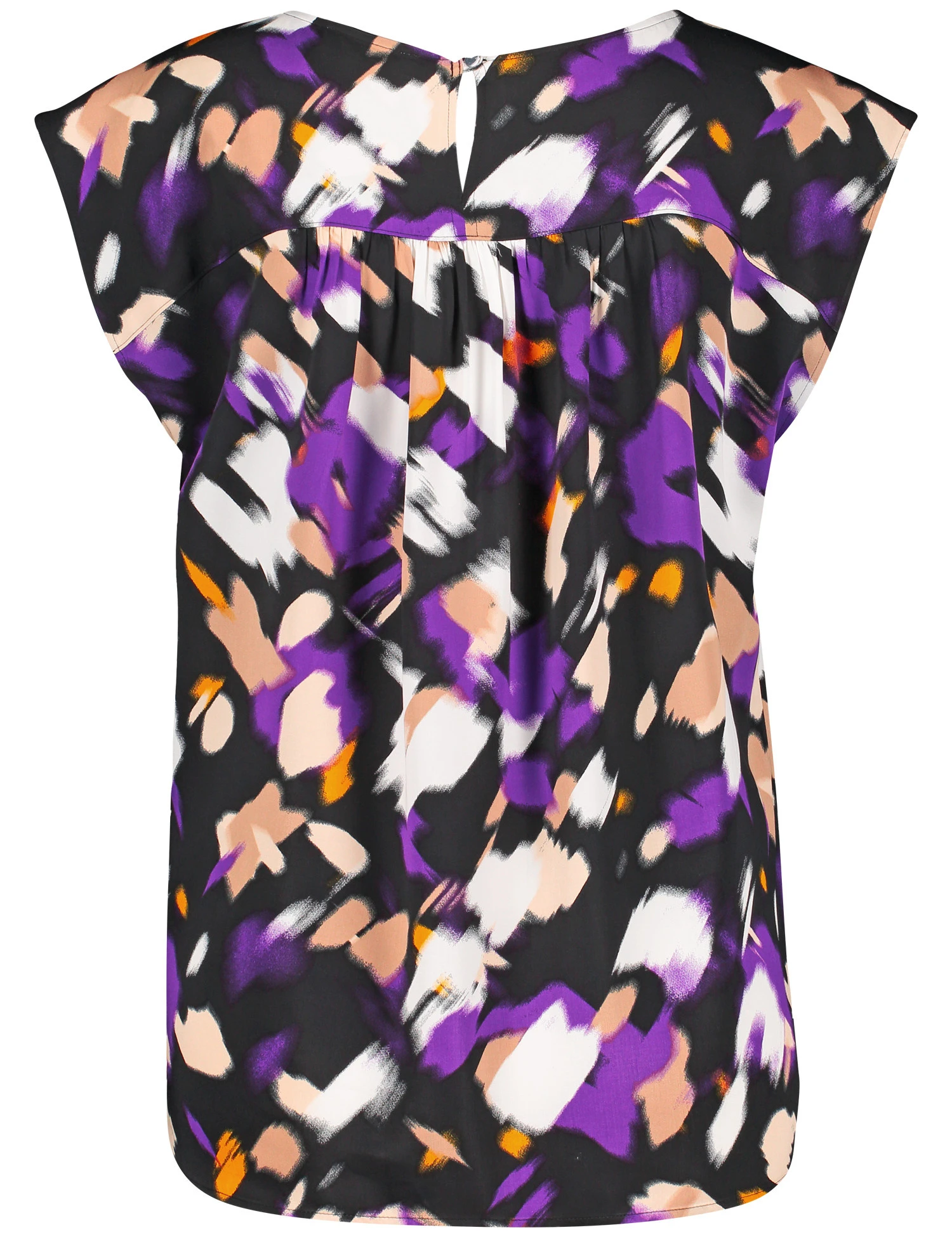 Gerry Weber Gemustertes Blusenshirt Mit Kleinem Schlitz Am Rücken 5 Gerry Weber Gemustertes Blusenshirt Mit Kleinem Schlitz Am Rücken – Bild 3