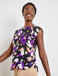 Gerry Weber Gemustertes Blusenshirt Mit Kleinem Schlitz Am Rücken 13 Gerry Weber Gemustertes Blusenshirt Mit Kleinem Schlitz Am Rücken -Gerry Weber Verkäufe gemustertes blusenshirt mit kleinem schlitz am ruecken 102