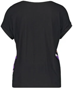 Gerry Weber Gemustertes Blusenshirt Mit Material-Patch -Gerry Weber Verkäufe gemustertes blusenshirt mit material patch 03