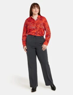 Gepflegte Hose Mit Weitem Bein Greta 15 Gepflegte Hose Mit Weitem Bein Greta -Gerry Weber Verkäufe gepflegte hose mit weitem bein greta 01