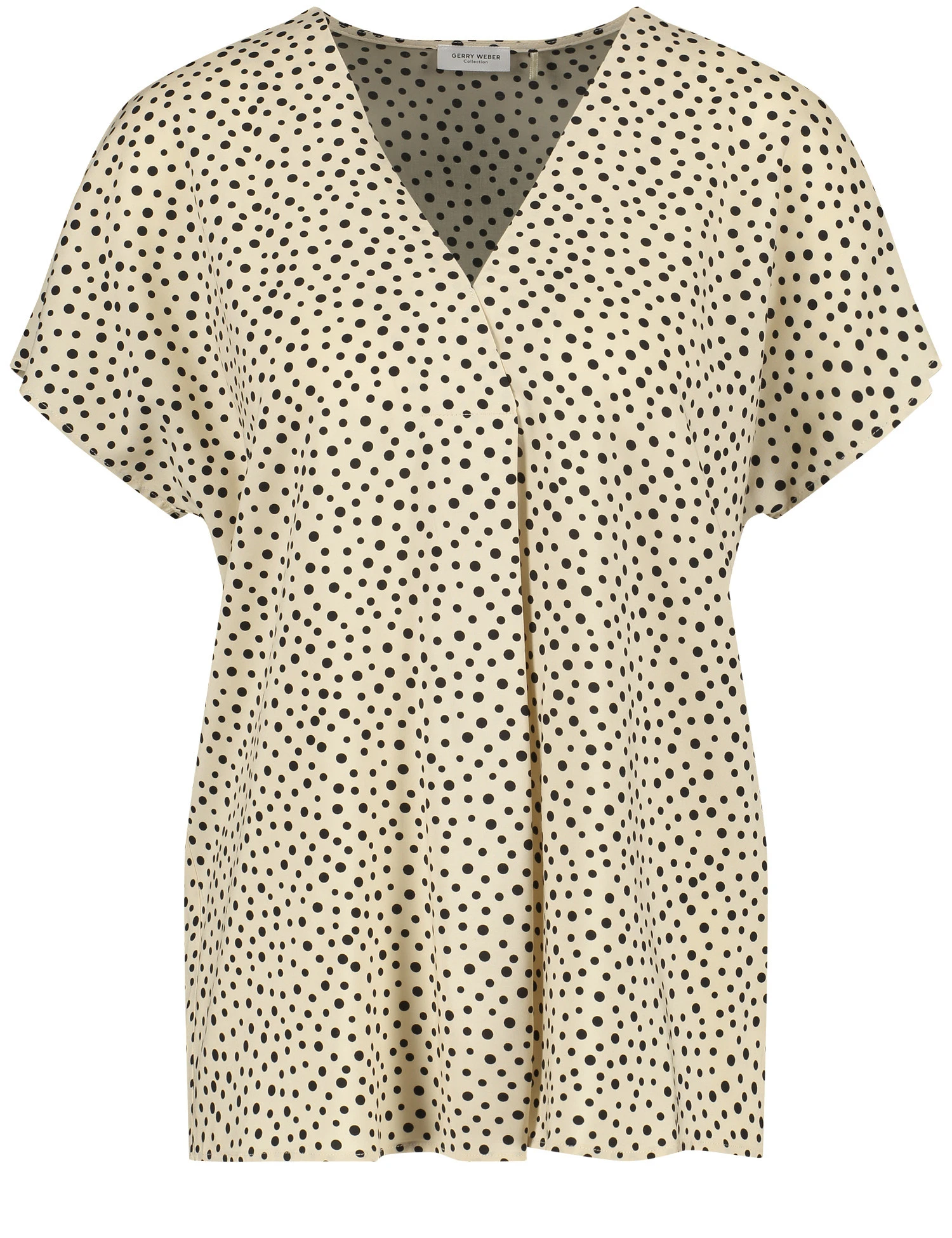 Gerry Weber Gepunktetes Blusenshirt Mit Falte 4 Gerry Weber Gepunktetes Blusenshirt Mit Falte – Bild 2