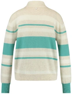 Gerry Weber Gestreifter Wollpullover Mit Turtleneck 11 Gerry Weber Gestreifter Wollpullover Mit Turtleneck -Gerry Weber Verkäufe gestreifter wollpullover mit turtleneck 03