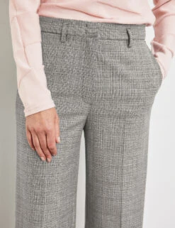 Gerry Weber Glencheck-Hose Mit Weitem Bein 12 Gerry Weber Glencheck-Hose Mit Weitem Bein -Gerry Weber Verkäufe glencheck hose mit weitem bein 100