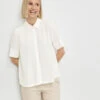 Gerry Weber Halbarmbluse Aus Viscose Crepe Mit Verdeckter Knopfleiste -Gerry Weber Verkäufe halbarmbluse aus viscose crepe mit verdeckter knopfleiste 110