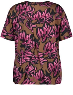 Halbarmbluse Mit Floral-Print -Gerry Weber Verkäufe halbarmbluse mit floral print 03