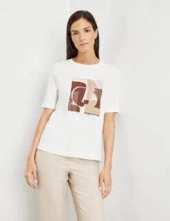 Gerry Weber Halbarmshirt Mit Frontprint Und Wording