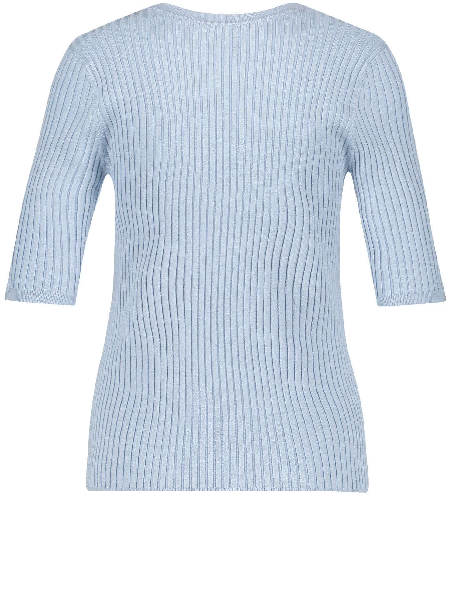 Gerry Weber Halbarmshirt Mit Rippstrick-Struktur 5 Gerry Weber Halbarmshirt Mit Rippstrick-Struktur – Bild 3