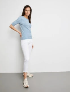 Gerry Weber Halbarmshirt Mit Rippstrick-Struktur 13 Gerry Weber Halbarmshirt Mit Rippstrick-Struktur -Gerry Weber Verkäufe halbarmshirt mit rippstrick struktur 102