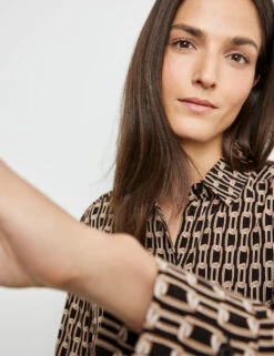 Gerry Weber Hemdbluse Mit Kettendessin -Gerry Weber Verkäufe hemdbluse mit kettendessin 100