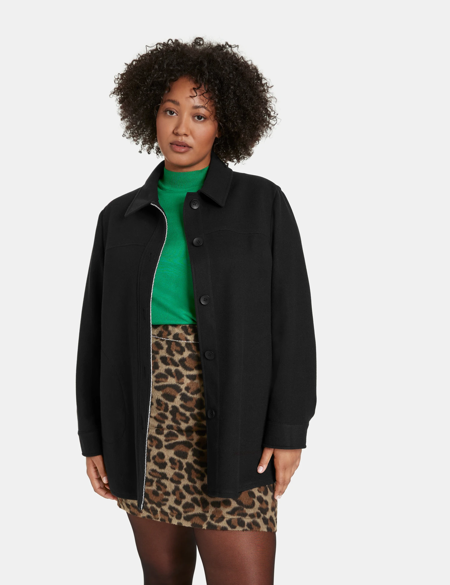 Hemdjacke Mit Schmuckleiste 9 Hemdjacke Mit Schmuckleiste – Bild 7