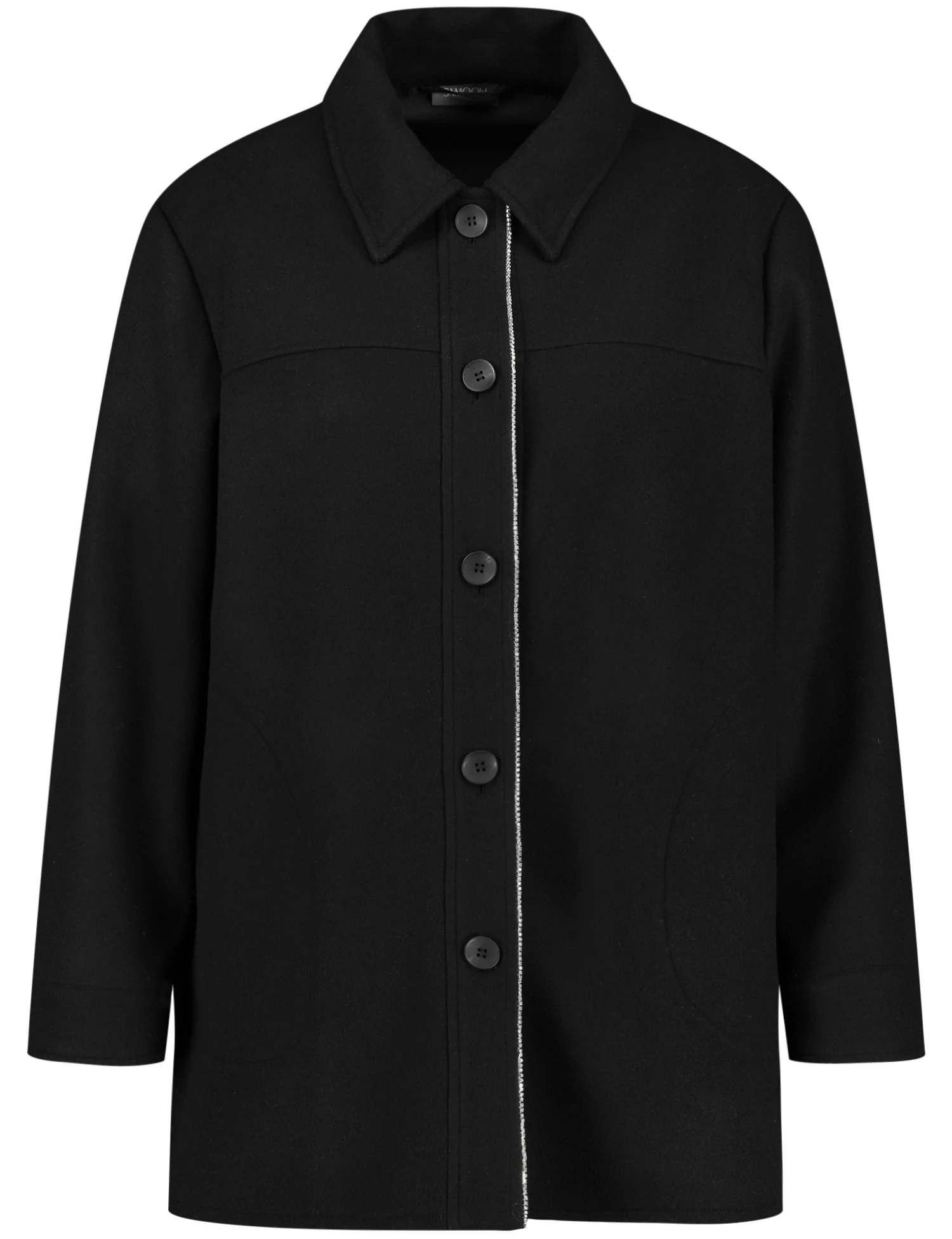 Hemdjacke Mit Schmuckleiste 4 Hemdjacke Mit Schmuckleiste – Bild 2