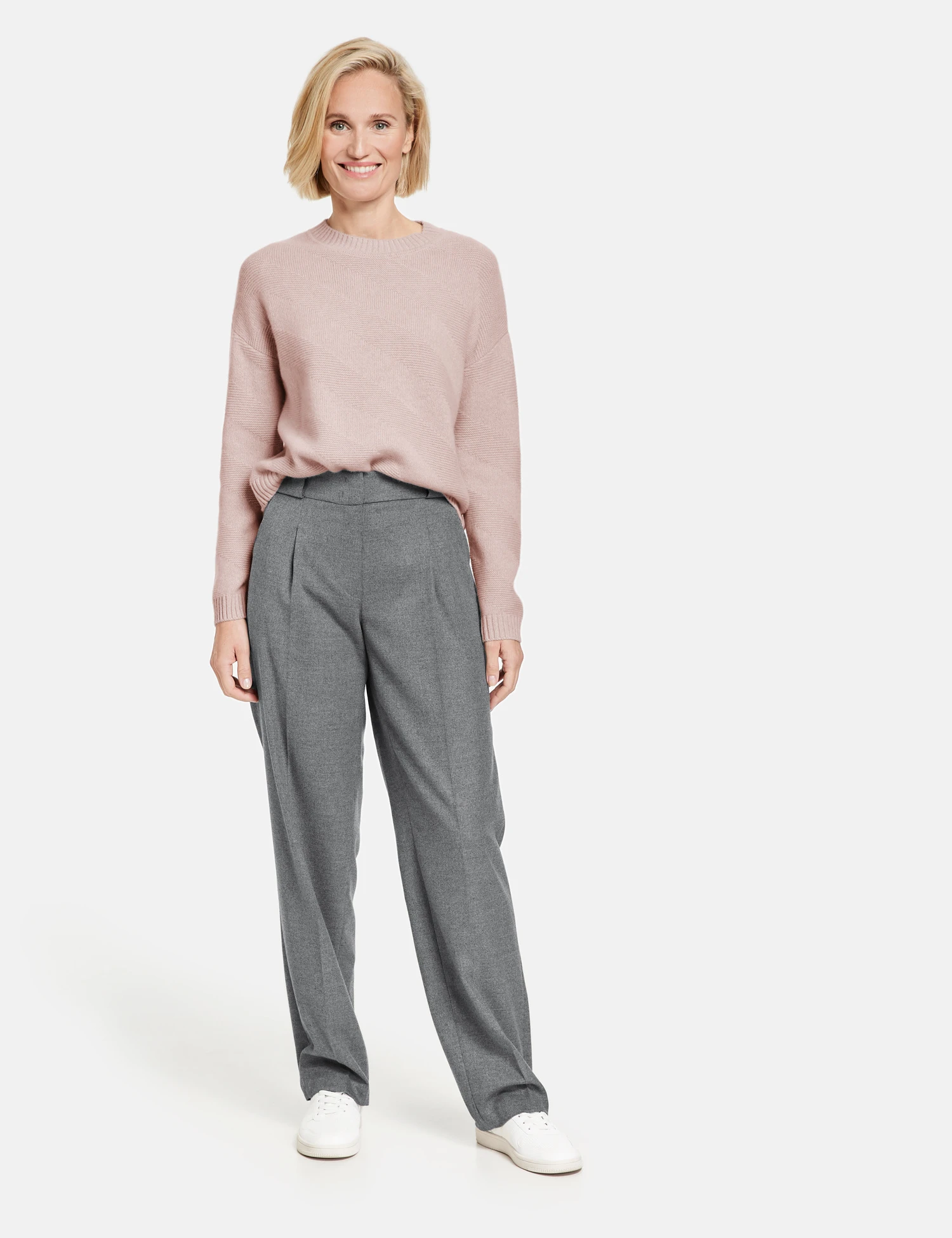 Gerry Weber Hose Wide Leg Mit Aufspringender Falte 9 Gerry Weber Hose Wide Leg Mit Aufspringender Falte – Bild 7