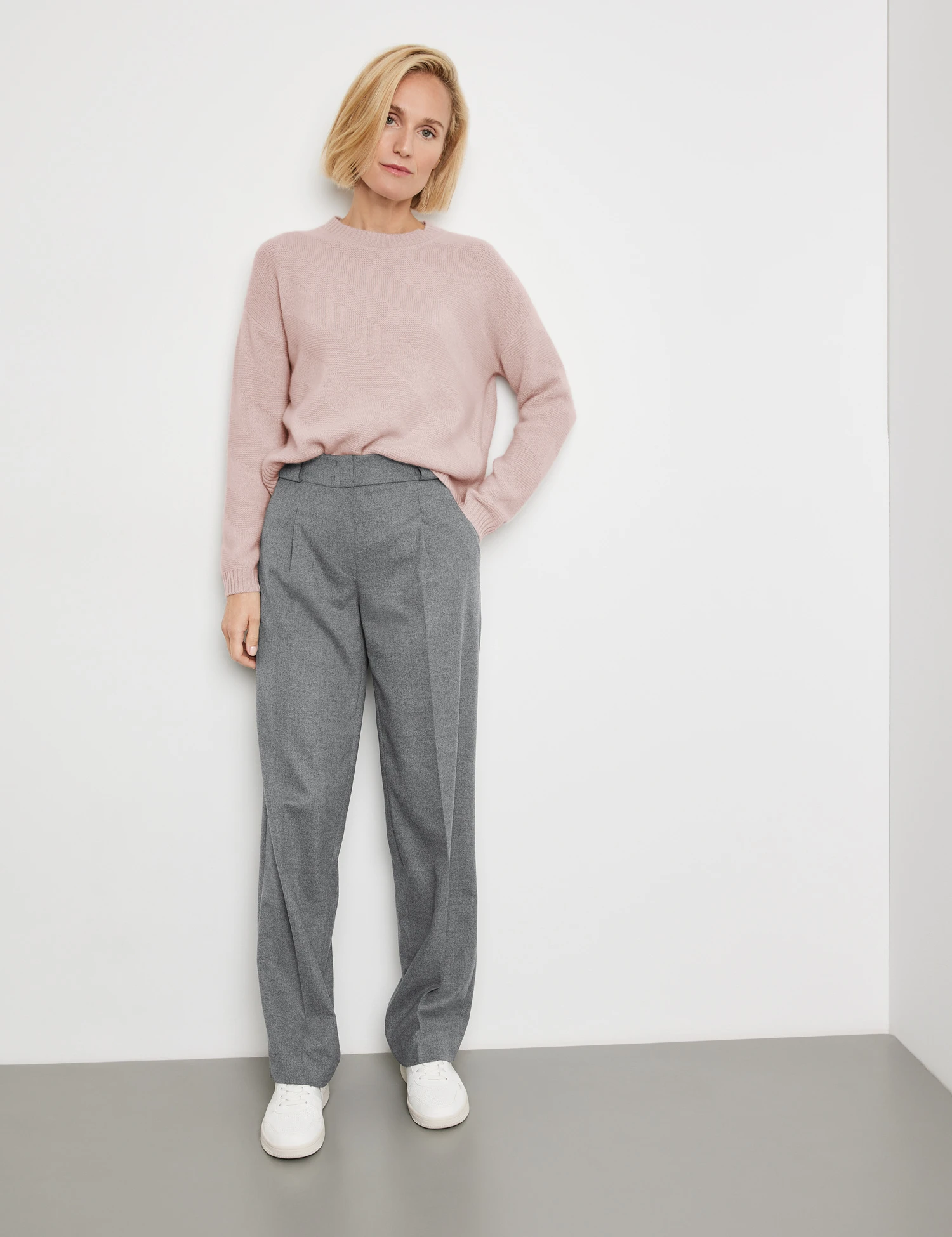 Gerry Weber Hose Wide Leg Mit Aufspringender Falte 3 Gerry Weber Hose Wide Leg Mit Aufspringender Falte