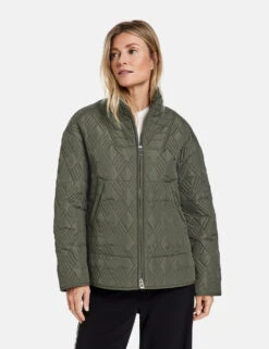 Gerry Weber Jacke Mit Steppmuster Und 2-Wege-Reißverschluss -Gerry Weber Verkäufe jacke mit steppmuster und 2 wege reissverschluss 01