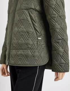 Gerry Weber Jacke Mit Steppmuster Und 2-Wege-Reißverschluss -Gerry Weber Verkäufe jacke mit steppmuster und 2 wege reissverschluss 100