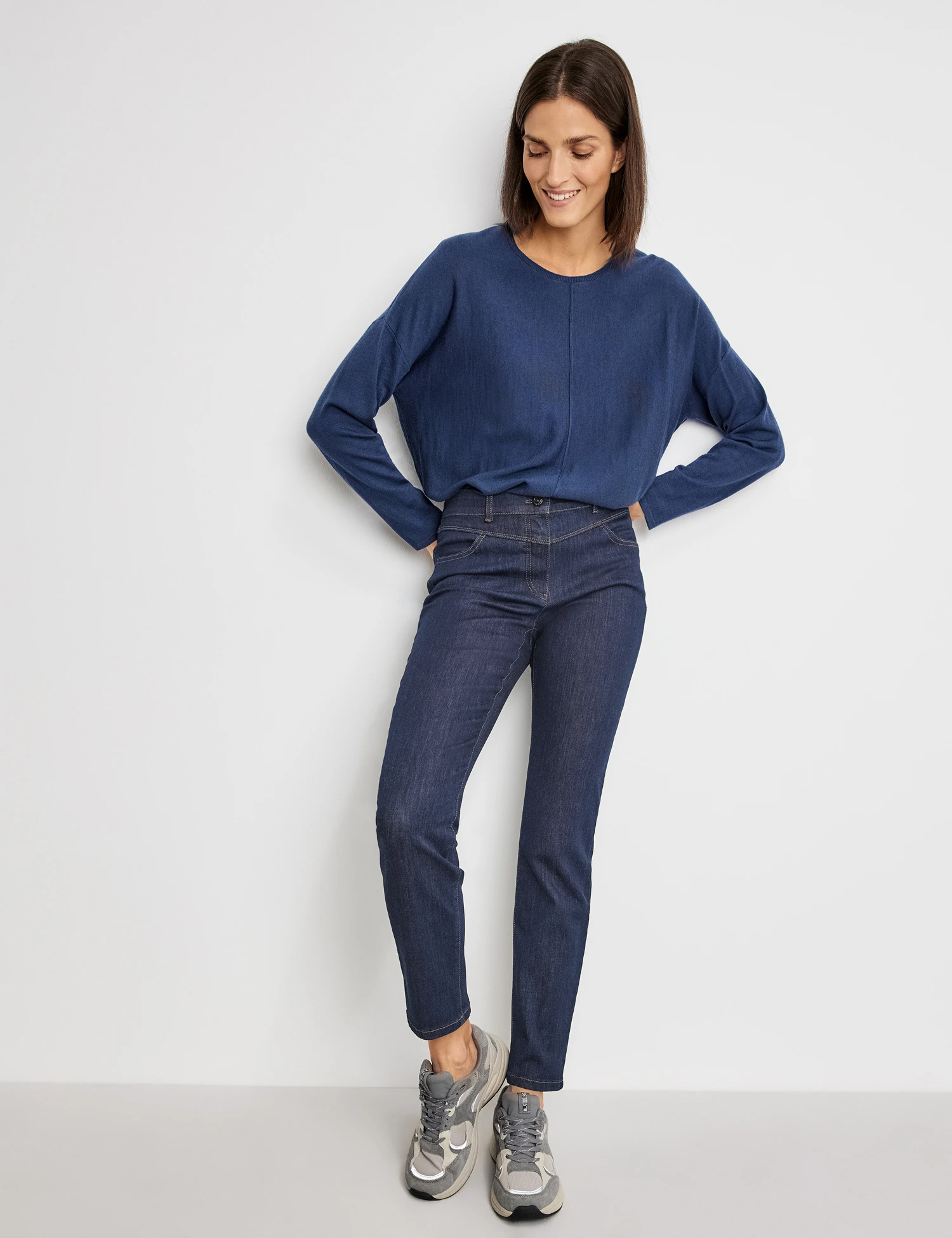 Gerry Weber Jeans Mit Kontrastnähten 3 Gerry Weber Jeans Mit Kontrastnähten