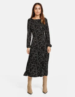 Taifun Jerseykleid In Midilänge -Gerry Weber Verkäufe jerseykleid in midilaenge 01