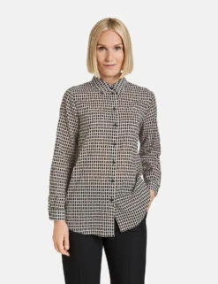 Gerry Weber Karierte Baumwollbluse 15 Gerry Weber Karierte Baumwollbluse -Gerry Weber Verkäufe karierte baumwollbluse 01