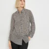 Gerry Weber Karierte Baumwollbluse -Gerry Weber Verkäufe karierte baumwollbluse 110