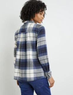 Taifun Karierte Hemdbluse Aus Baumwolle 12 Taifun Karierte Hemdbluse Aus Baumwolle -Gerry Weber Verkäufe karierte hemdbluse aus baumwolle 104