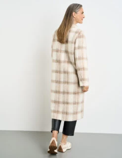 Gerry Weber Karierter Mantel Mit Wollanteil -Gerry Weber Verkäufe karierter mantel mit wollanteil 104