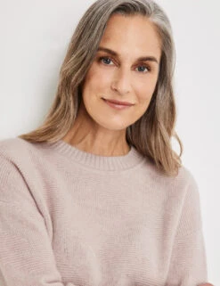 Gerry Weber Kaschmirpullover Mit Strukturstrick -Gerry Weber Verkäufe kaschmirpullover mit strukturstrick 100
