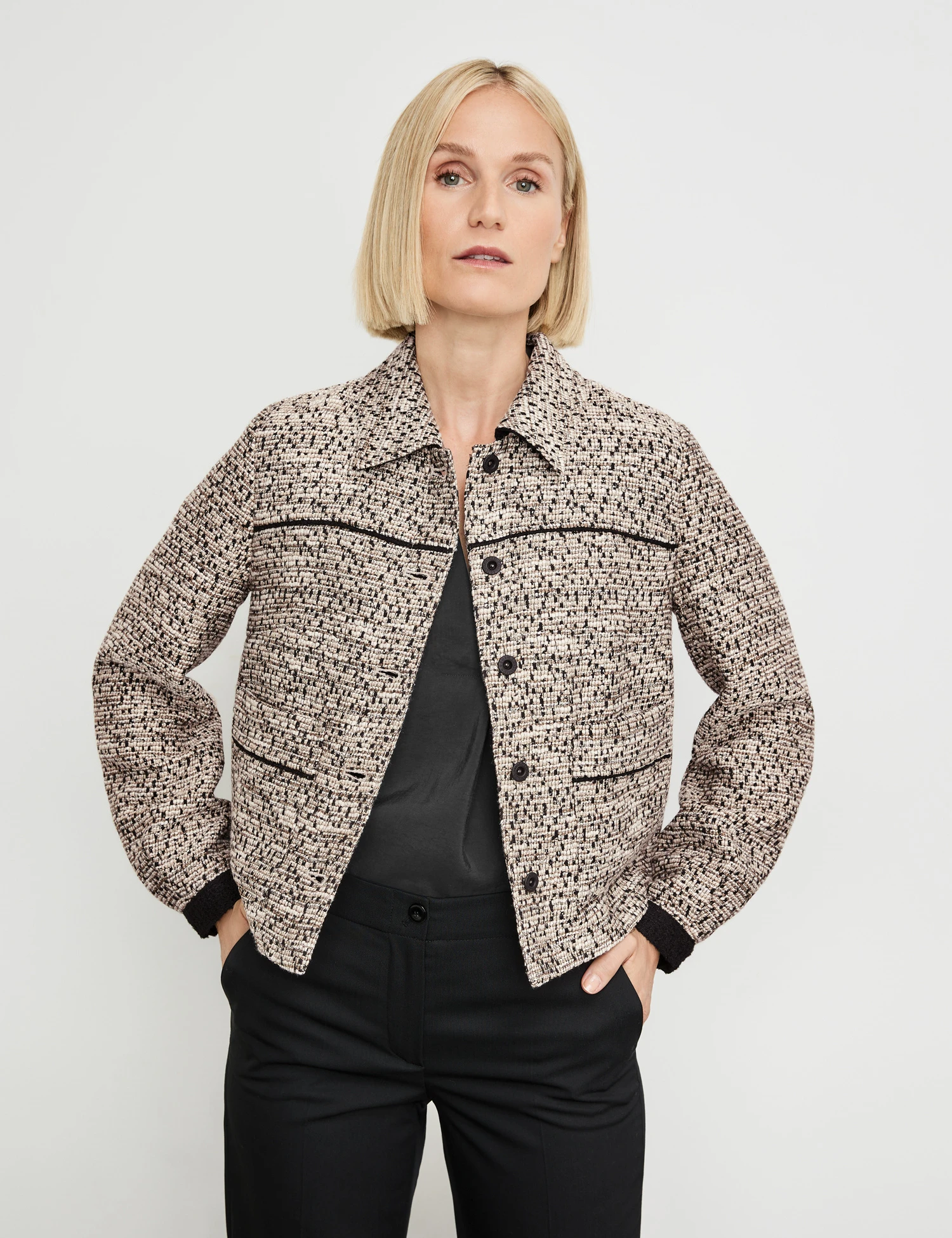 Gerry Weber Kastige Blazerjacke 3 Gerry Weber Kastige Blazerjacke