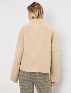 Gerry Weber Kastige Jacke Aus Teddyfleece -Gerry Weber Verkäufe kastige jacke aus teddyfleece 104